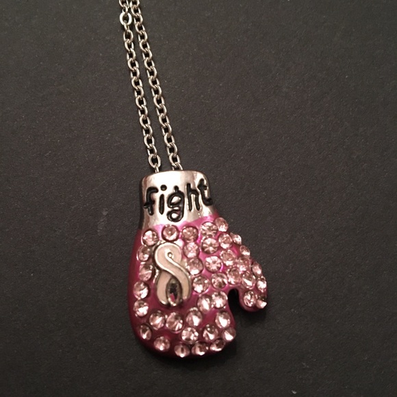 Jewelry - Breast Cancer Fight Necklace